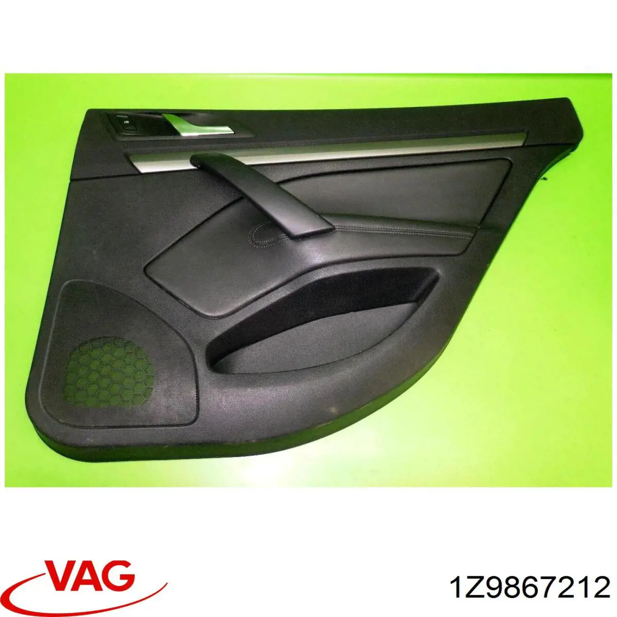 1Z9867212 VAG Revestimento (cobrimento) interno da porta traseira direita