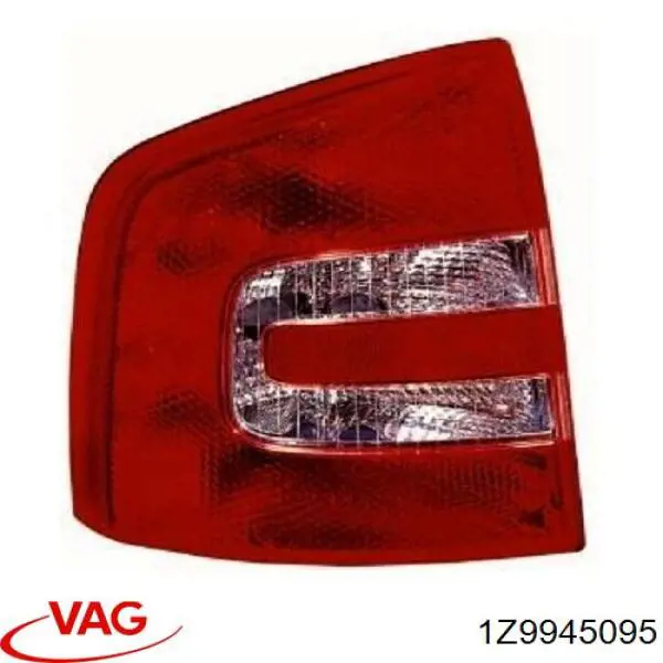 Compre 1Z9945095 VAG Lanterna traseira esquerda
