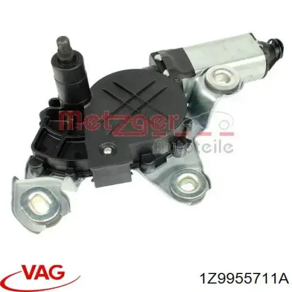 1Z9955711A VAG Motor de limpador pára-brisas de vidro traseiro