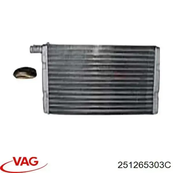 Radiador de forno (de aquecedor) 251265303C VAG