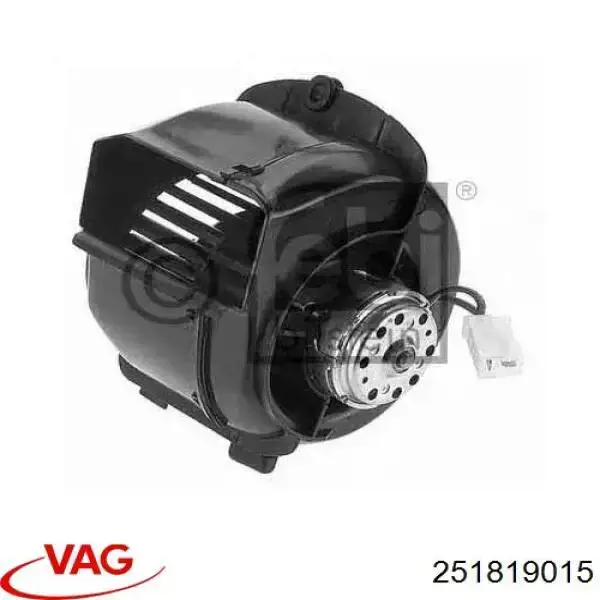 Compre 251819015 VAG Motor de ventilador de forno (de aquecedor de salão)