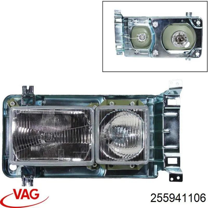 255941106 VAG Luz direita