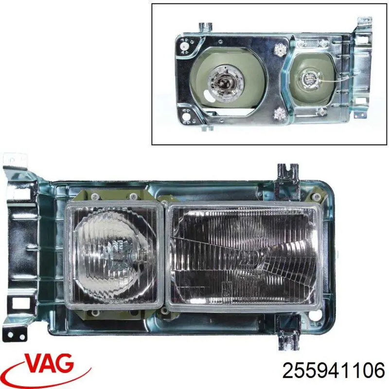 Luz direita VAG 255941106 preço, a partir de 220,35 USD