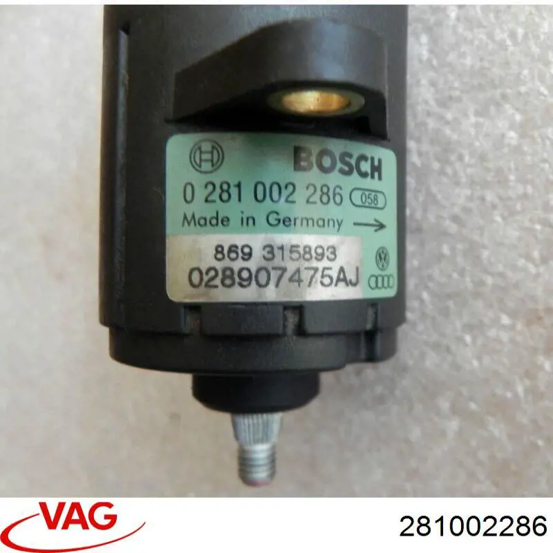 281002286 VAG Sensor de posição de pedal de acelerador (de gás)