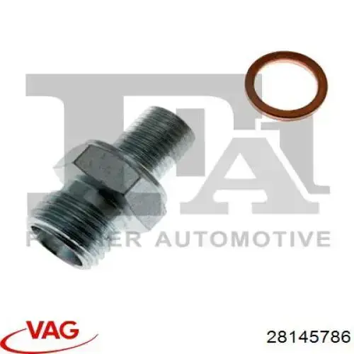 28145786 VAG Parafuso de tubo de turbina de fornecimento de óleo