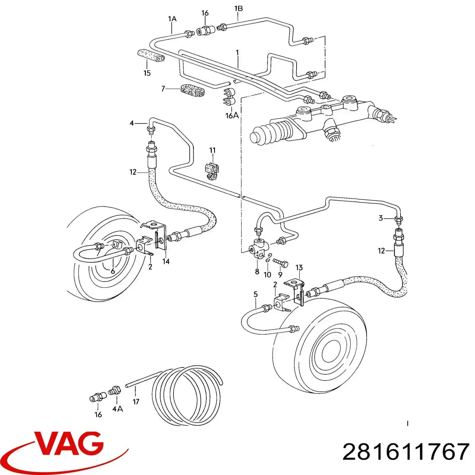  VAG 281611767 preço, a partir de 2,86 USD