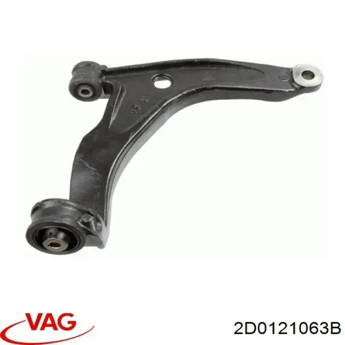 Compre 2D0121063B VAG Mangueira (cano derivado) de bomba de água de admissão