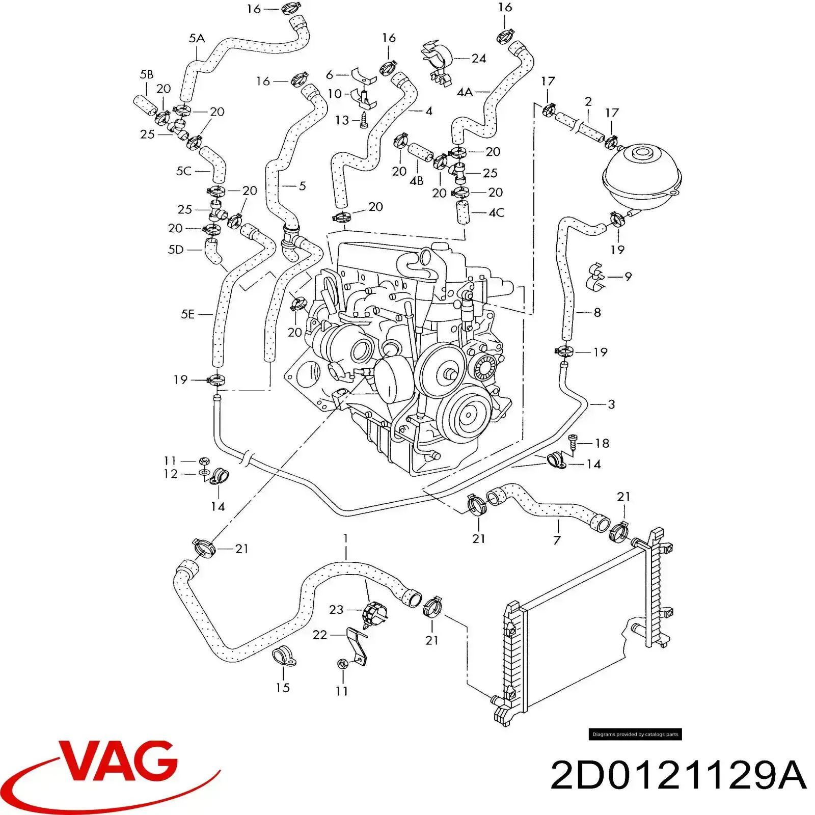 2D0121129A VAG 