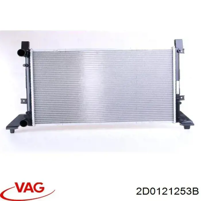 Radiador de esfriamento de motor VAG 2D0121253B preço, a partir de 100,50 USD