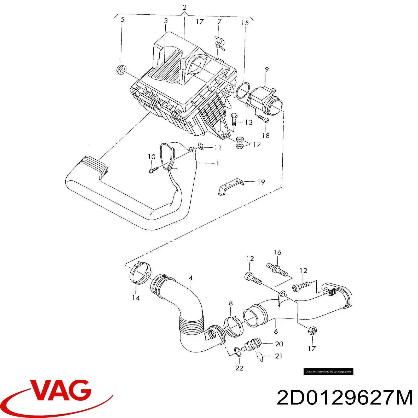 2D0129627M VAG 