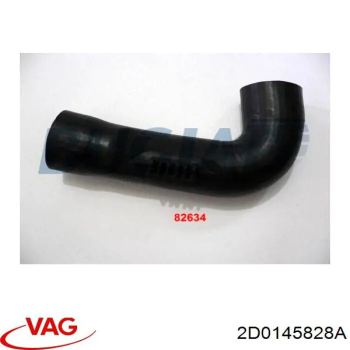 Compre 2D0145828A VAG Cano derivado de ar, saída de turbina (supercompressão)