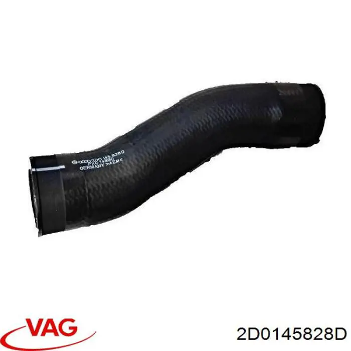 2D0145828D VAG Cano derivado de ar, saída de turbina (supercompressão)