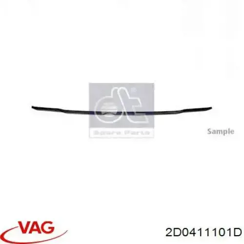 Compre 2D0411101D VAG Suspensão de lâminas dianteira