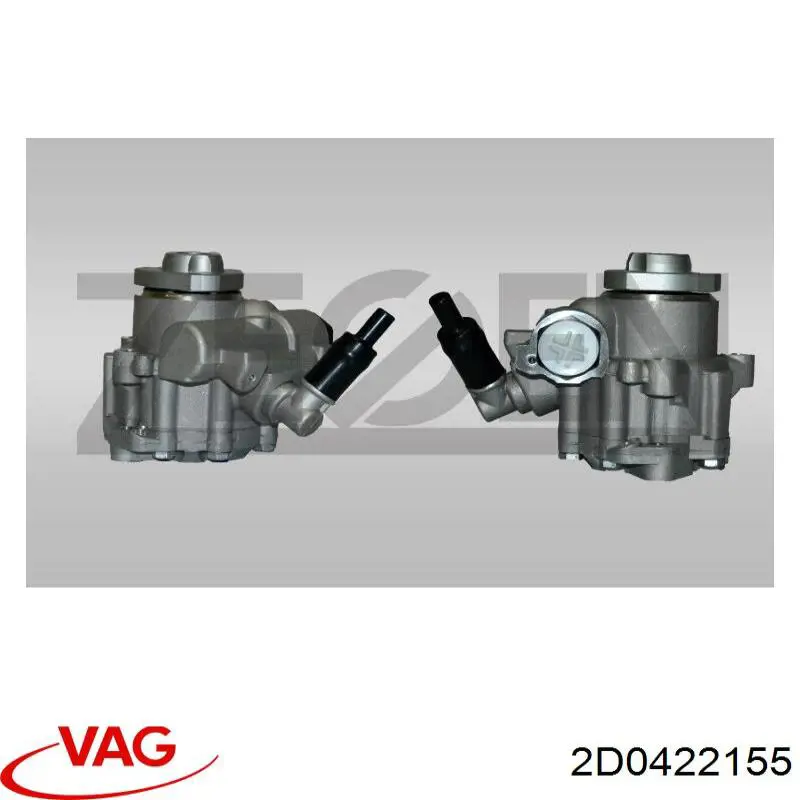 Bomba da Direção hidrâulica assistida VAG 2D0422155 preço, a partir de 98,92 USD