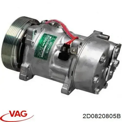 2D0820805B VAG Compressor de aparelho de ar condicionado