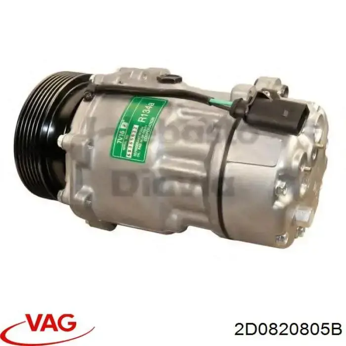 Compressor de aparelho de ar condicionado 320123 NRF