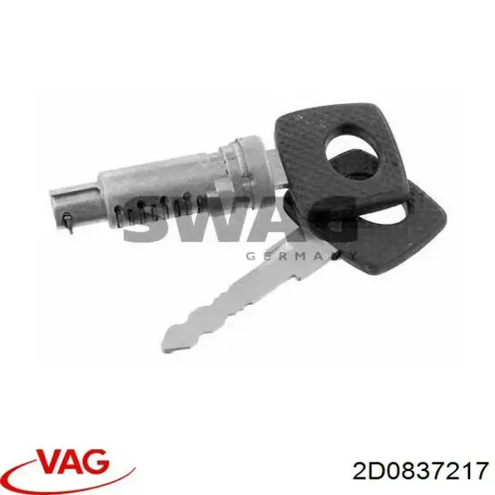 Compre 2D0837217 VAG Trinco de fecho da porta dianteira