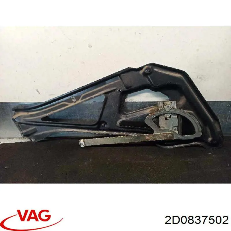 Mecanismo de acionamento de vidro da porta dianteira direita para Volkswagen LT 28-35 II 2DB, 2DE, 2DK