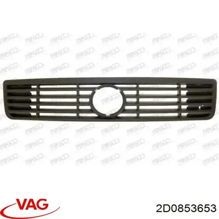 Grelha do radiador VAG 2D0853653 preço, a partir de 60,97 USD