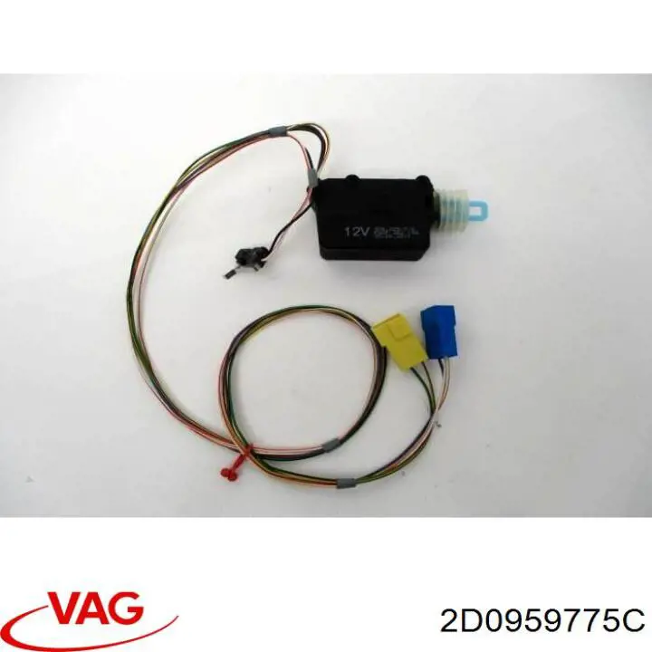 Compre 2D0959775C VAG Motor acionador de abertura/fechamento de porta-malas (de 3ª/5ª porta traseira)