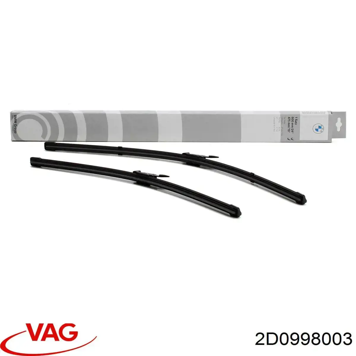 Limpa-pára-brisas do pára-brisas, kit de 2 un. VAG 2D0998003 preço, a partir de 27,87 USD
