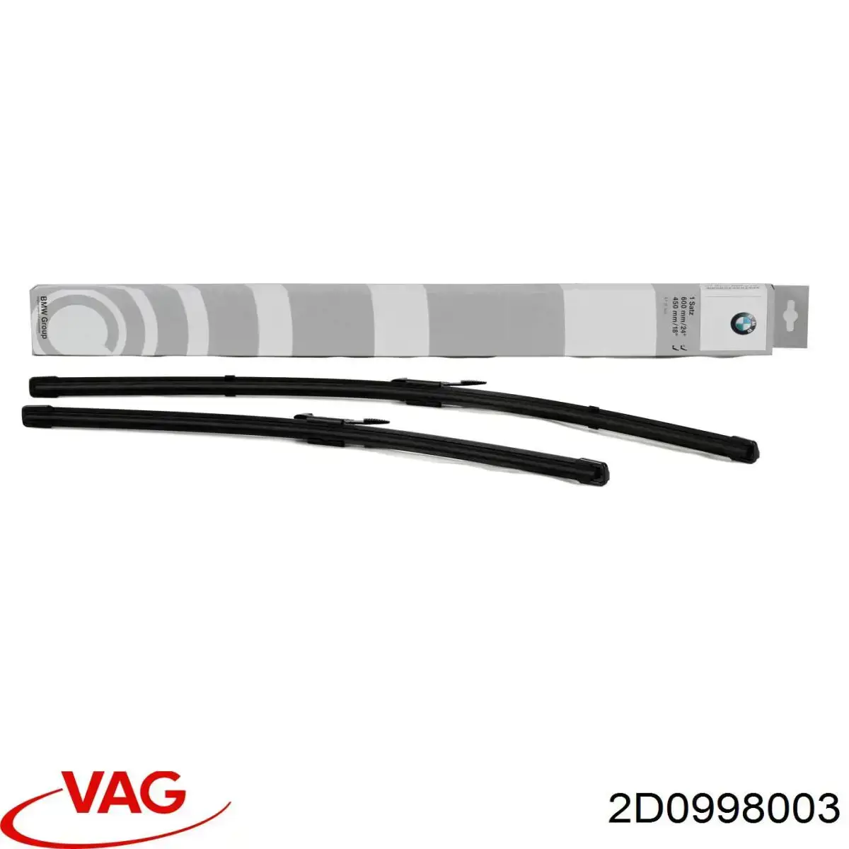 Compre 2D0998003 VAG Limpa-pára-brisas do pára-brisas, kit de 2 un.