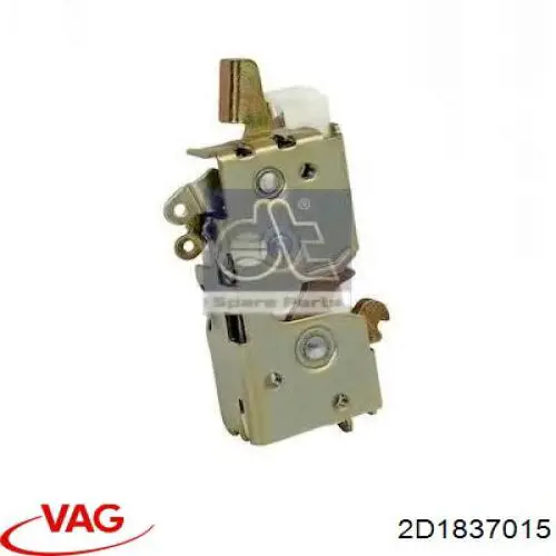 2D1837015 VAG Fecho da porta dianteira esquerda