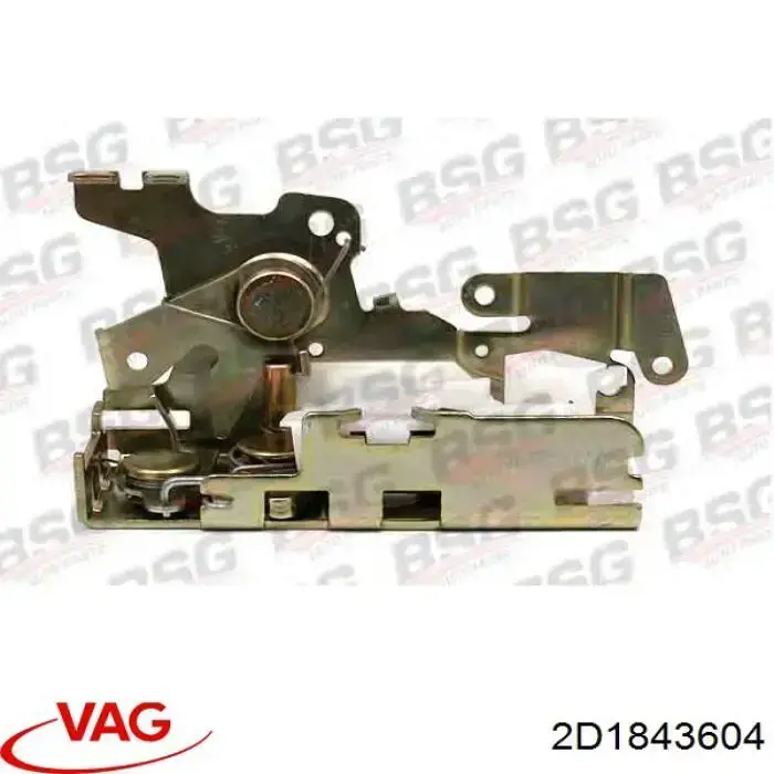 2D1843604 VAG Fecho da porta lateral deslizante direita