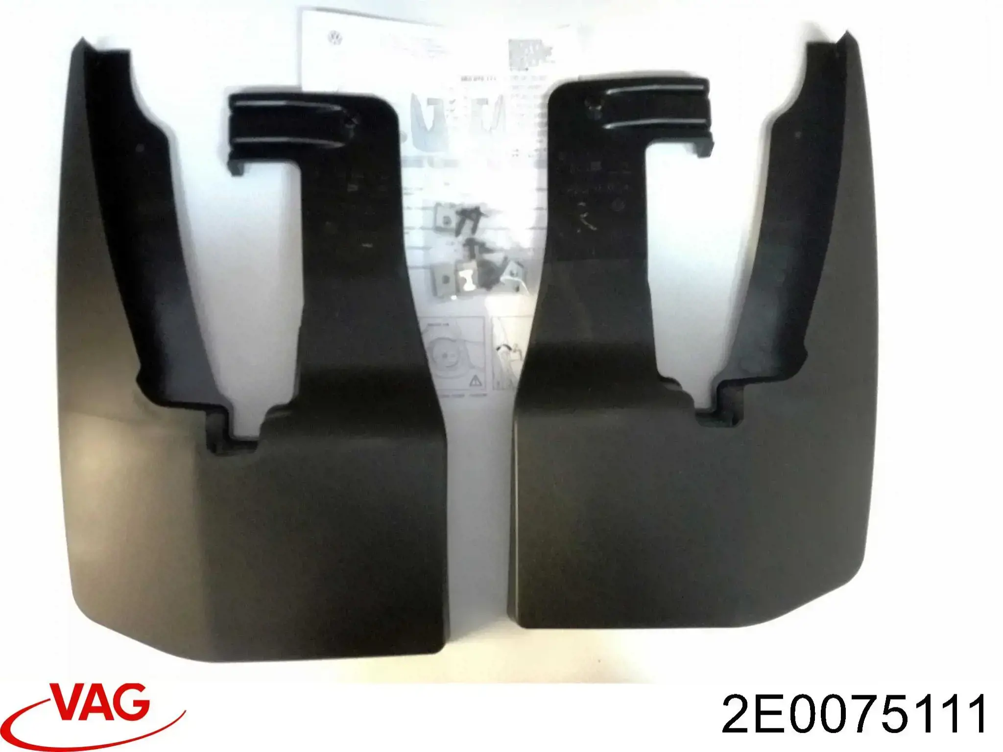 Protetores de lama dianteiros, kit Volkswagen Crafter 30-35 2E, 2EE, 2EK