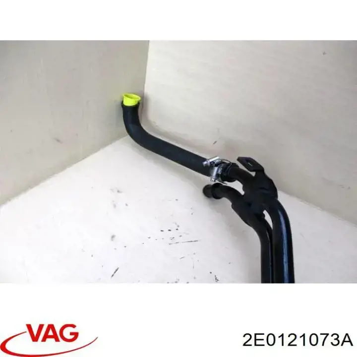 2E0121073A VAG Mangueira (cano derivado) do sistema de esfriamento