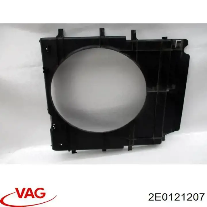 Compre 2E0121207 VAG Difusor do radiador de esfriamento