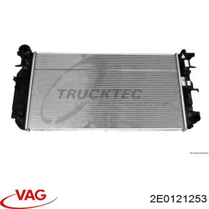 Compre 2E0121253 VAG Radiador de esfriamento de motor