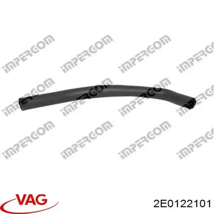 Mangueira (cano derivado) do radiador de esfriamento superior VAG 2E0122101 preço, a partir de 11,26 USD