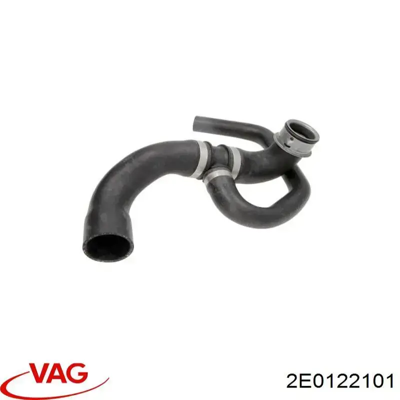 Compre 2E0122101 VAG Mangueira (cano derivado) do radiador de esfriamento superior