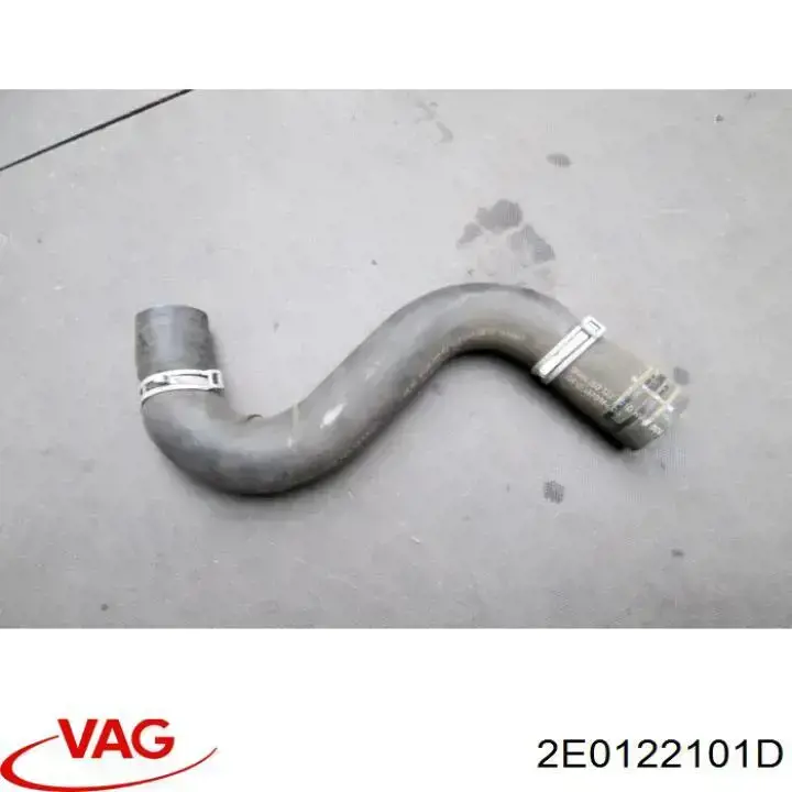 Compre 2E0122101D VAG Mangueira (cano derivado) do radiador de esfriamento superior