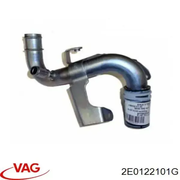 2E0122101G VAG Mangueira (cano derivado) do sistema de esfriamento