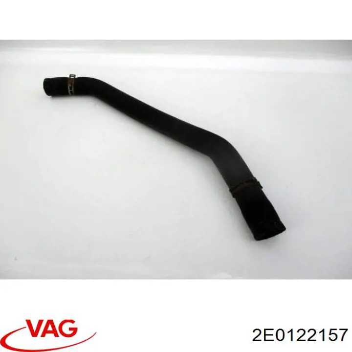 2E0122157 VAG Mangueira (cano derivado) do sistema de esfriamento