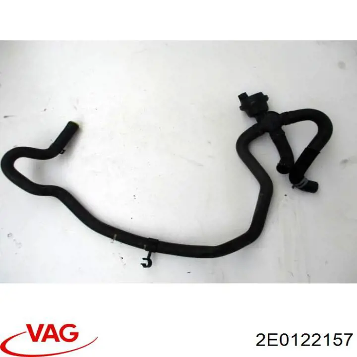 Mangueira (cano derivado) do sistema de esfriamento VAG 2E0122157 preço, a partir de 45,93 USD