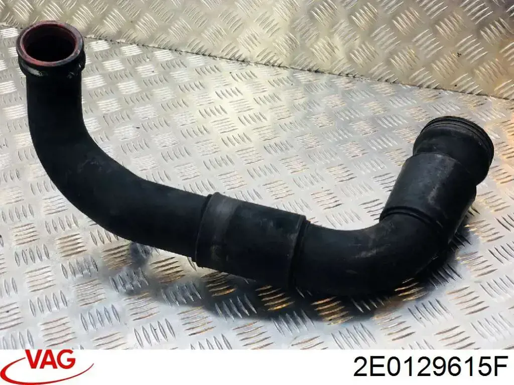 2E0129615F VAG Cano derivado de ar, saída de filtro de ar