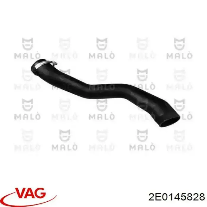 2E0145828 VAG Mangueira (cano derivado) de intercooler