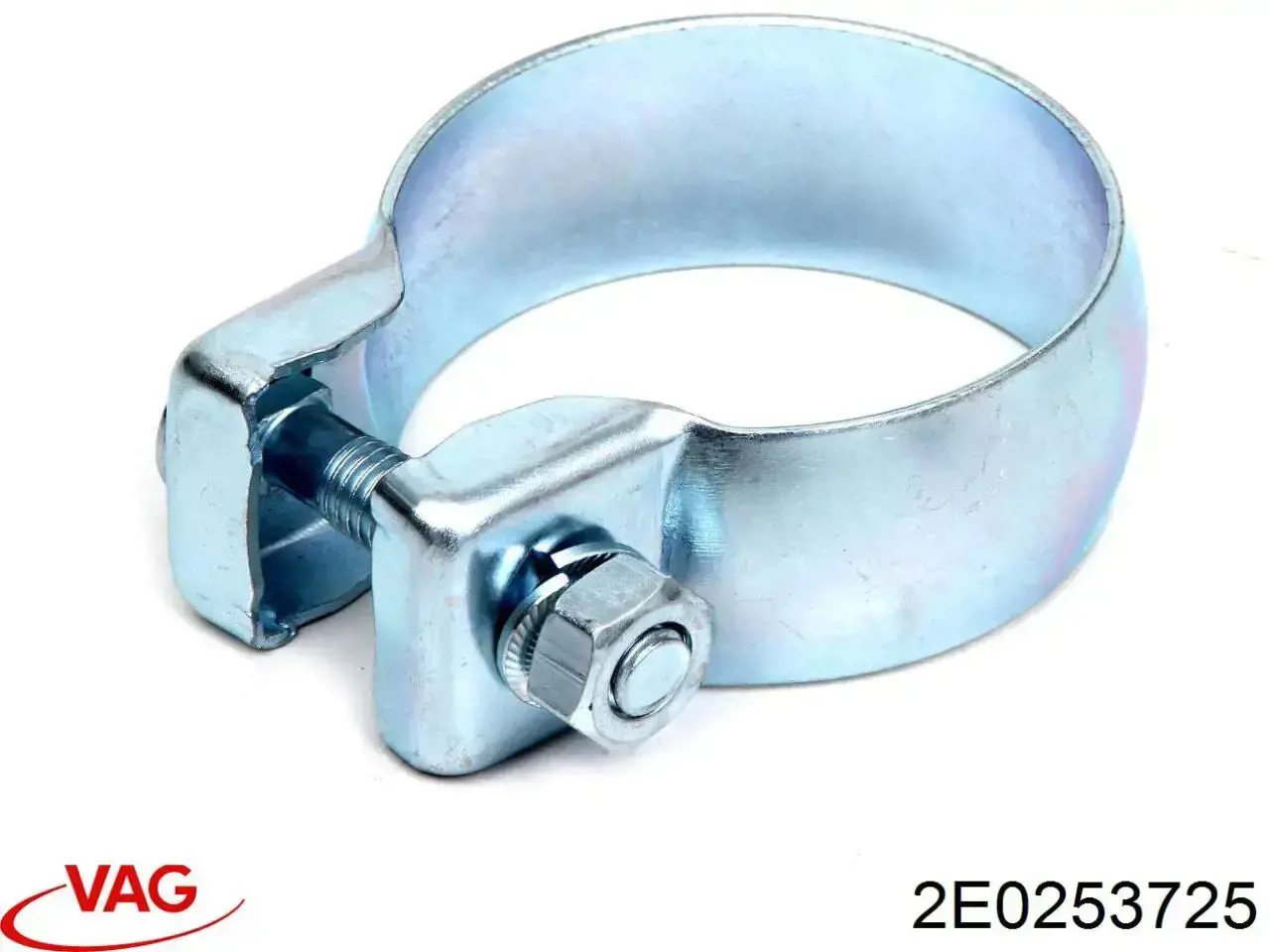 Compre 2E0253725 VAG Braçadeira de silenciador dianteira