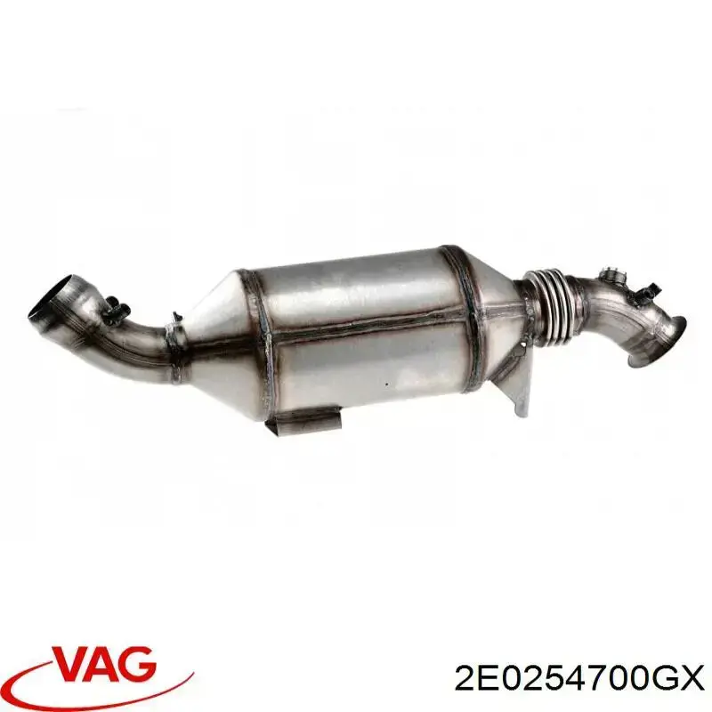Compre 2E0254700GX VAG Filtro de partículas do sistema dos gases de escape