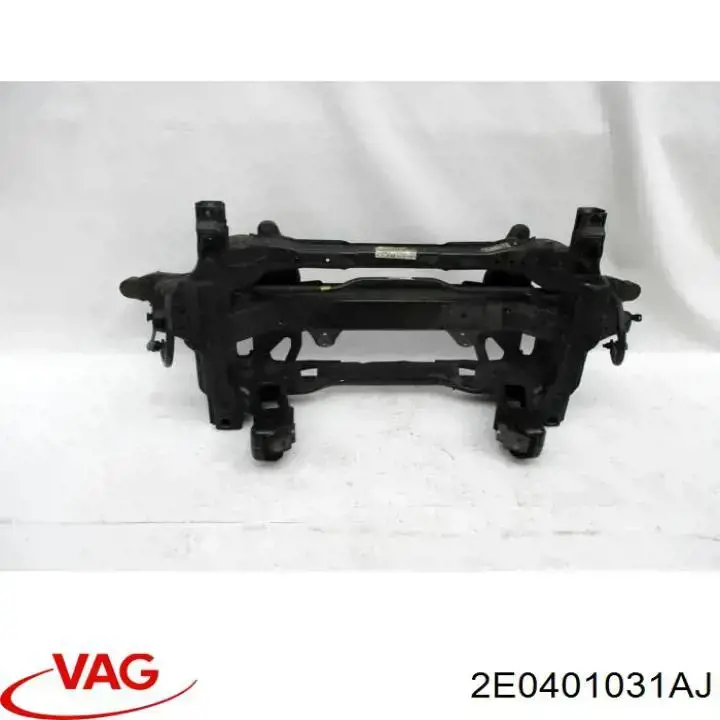 2E0401031AJ VAG Viga de suspensão dianteira (plataforma veicular)