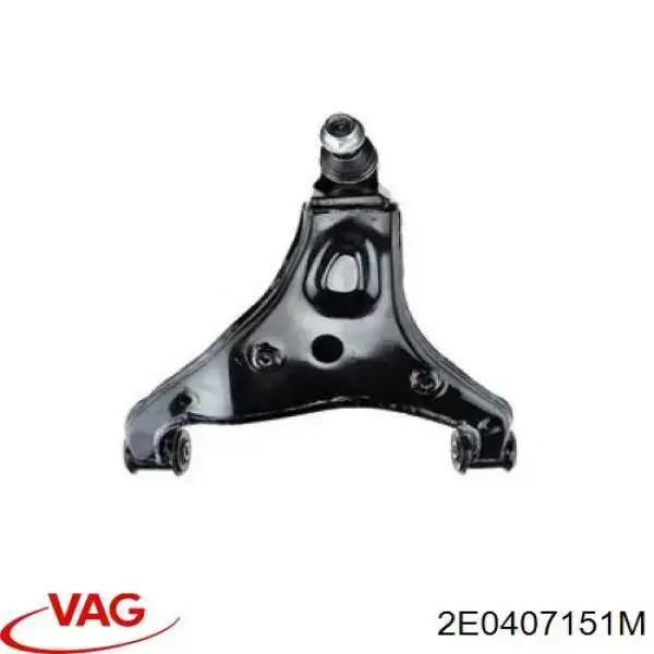 Braço oscilante inferior esquerdo de suspensão dianteira VAG 2E0407151M preço, a partir de 120,88 USD