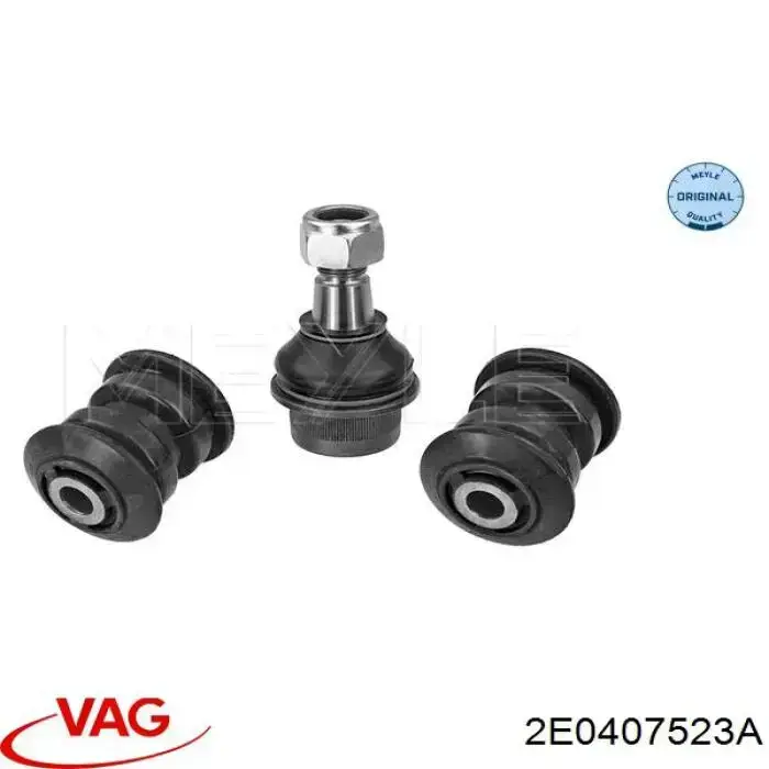 Compre 2E0407523A VAG Bloco silencioso dianteiro do braço oscilante inferior