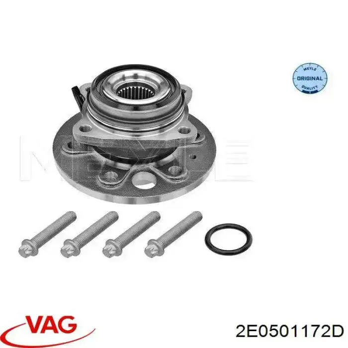 Compre 2E0501172D VAG Semieixo traseiro direito