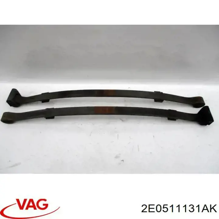 Compre 2E0511131AK VAG Suspensão de lâminas traseiro