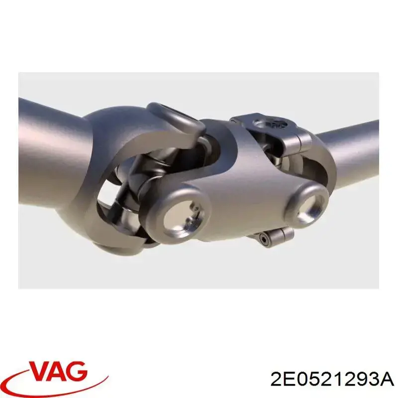 2E0521293A VAG Junta universal traseira montada