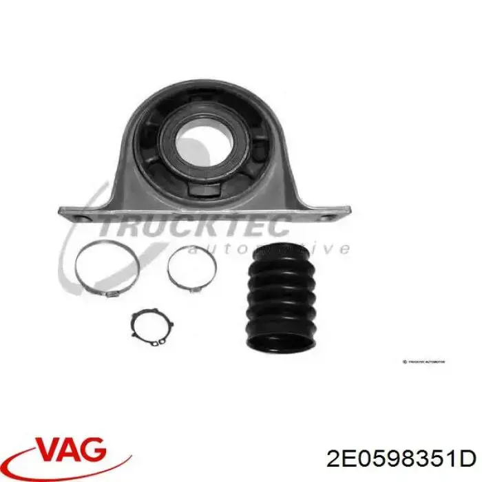 Compre 2E0598351D VAG Rolamento suspenso da junta universal