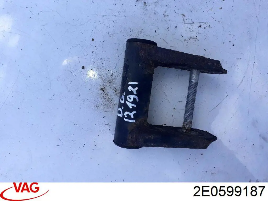 Argola da suspensão de lâminas traseira VAG 2E0599187 preço, a partir de 95,02 USD